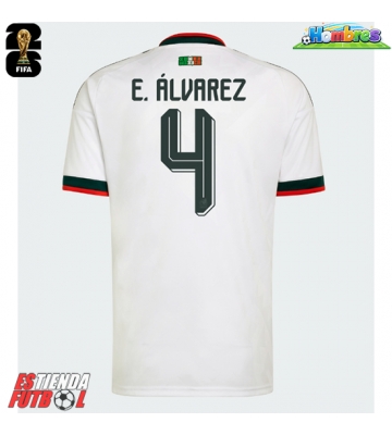 México Edson Alvarez #4 Segunda Equipación Mundial 2026 Manga Corta México Edson Alvarez #4 Segunda Equipación Mundial 2026 Manga Corta